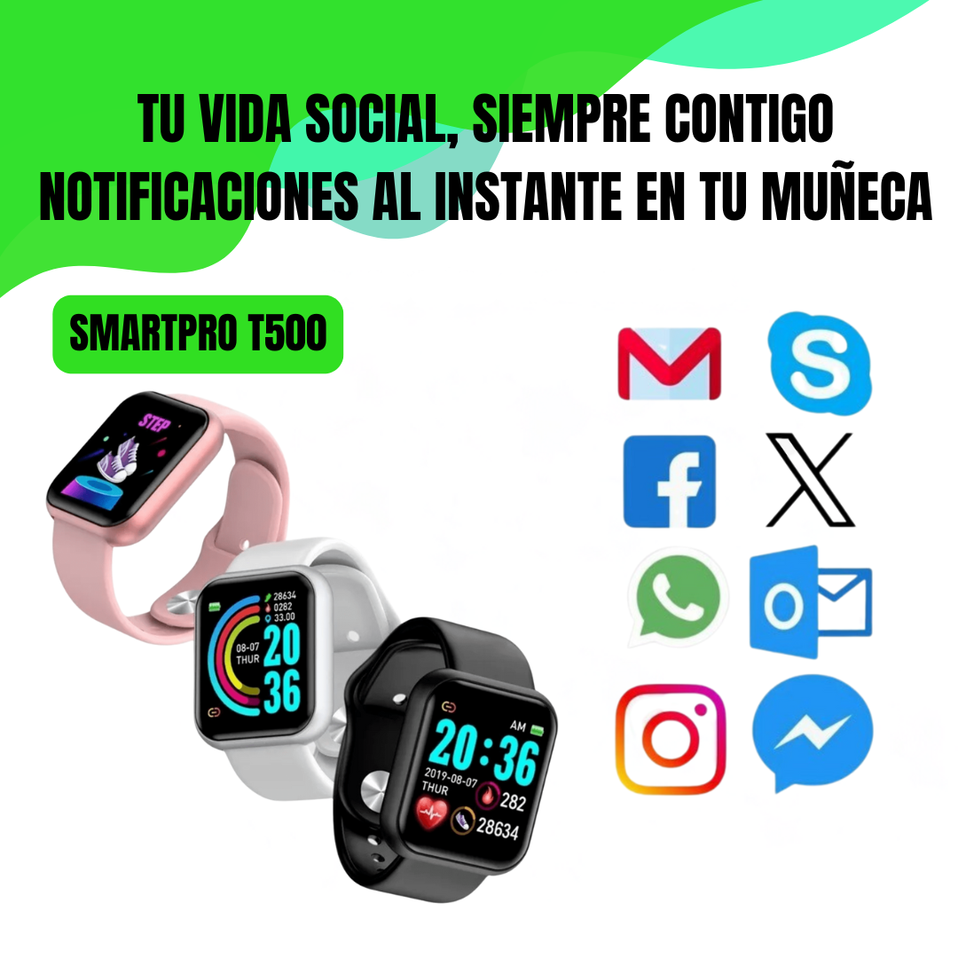 SmartPro T500™  - Todo el control en tu muñeca